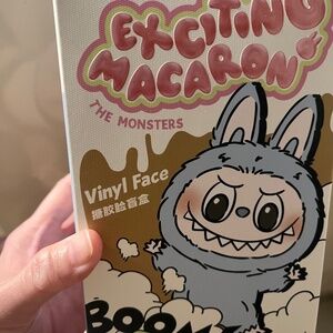 BNEW No stock at Popmart Labubu exciting macarons, vinyl face blind box